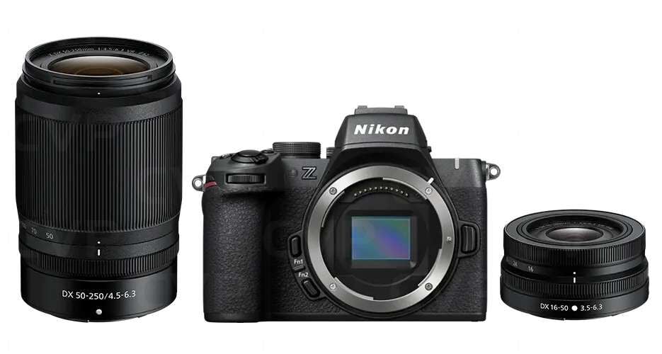 Nikon Z50 II + DX 16-50mm + DX 50-250mm Çift Lens Kit