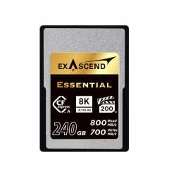 Exascend Essential 240GB CFexpress Type A Hafıza Kartı (CF Express 2.0)