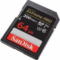 SanDisk Extreme PRO 64GB SDXC UHS-I U3 V30 Hafıza Kartı