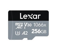 Lexar 256GB microSDXC UHS-I U3 V30 A2 C10 4K 1066x