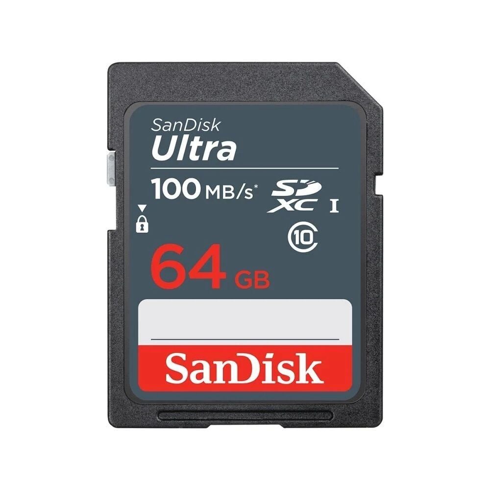 SanDisk Ultra 64GB SDXC UHS-I 100MB/s Hafıza Kartı