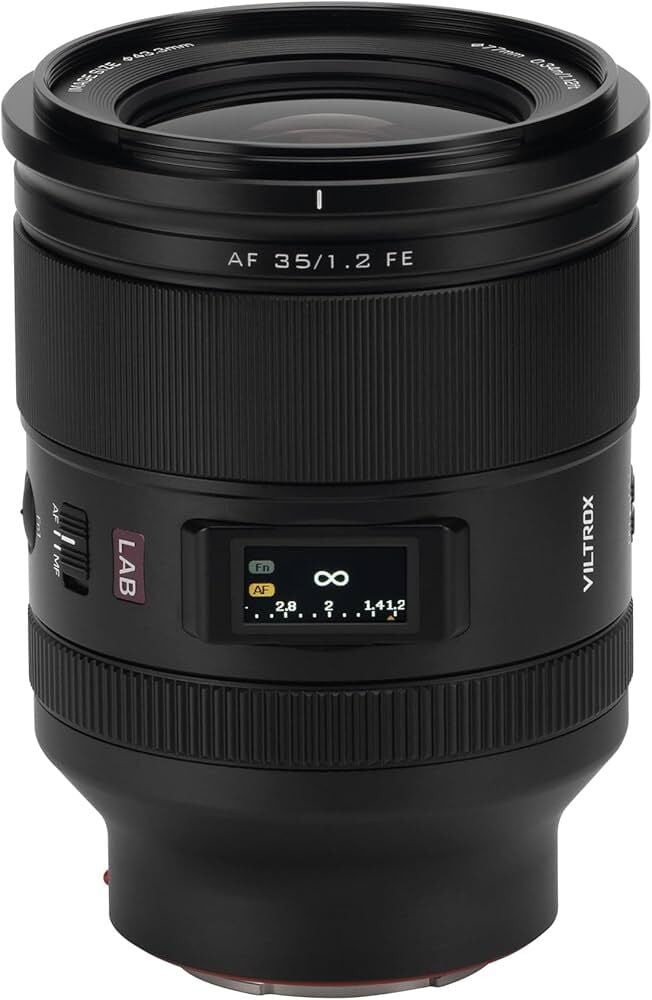 Viltrox 35mm f/1.2 LAB Lens (Sony E)