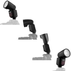GODOX  V1 S  Sony Uyumlu Flaş Yuvarlak Kafa