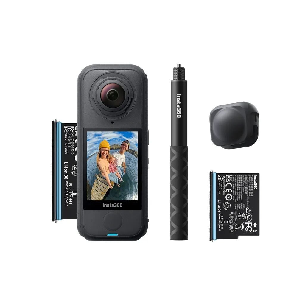 Insta360 X5 Starter Bundle 8K 360° Aksiyon Kamera Seti