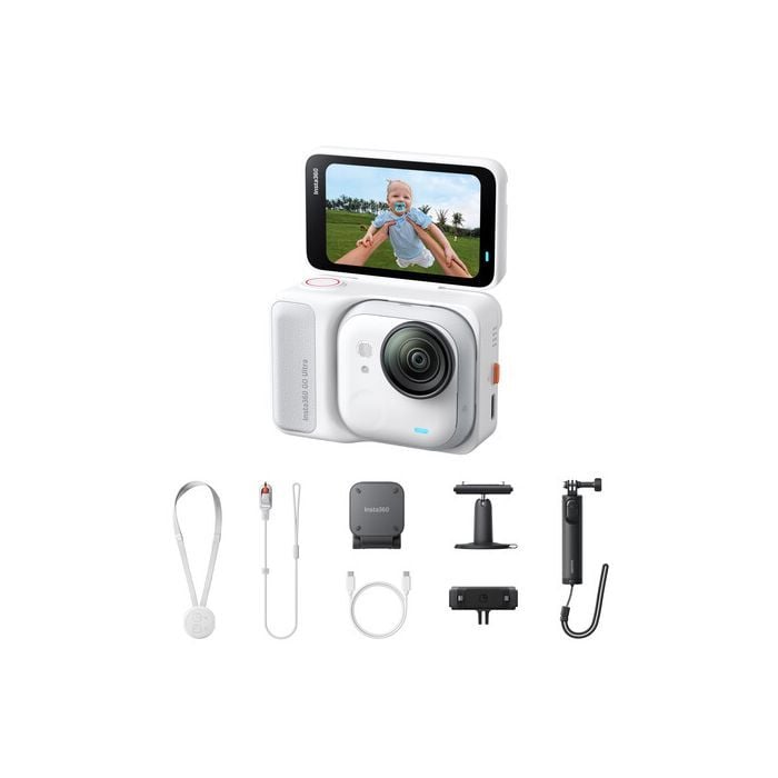 Insta360 GO Ultra Creator Bundle Aksiyon Kamera Seti (Siyah)