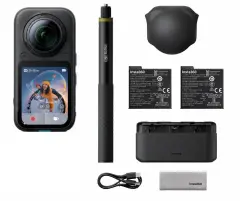 Insta360 X6 Essentials Bundle (8K 360° Aksiyon Kamera Seti)